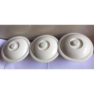 Thố chưng yến bộ 3 cái x 0.33L