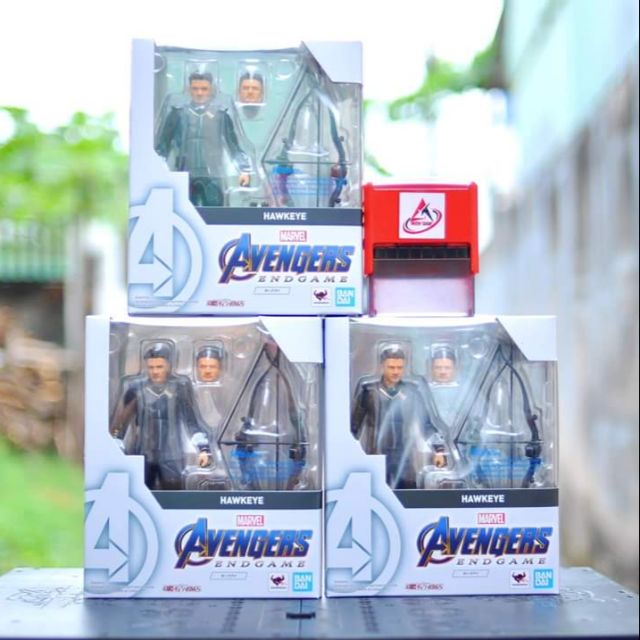 Đồ chơi mô hình - SHF Marvel Avenger Hawkeye ( NEW, FULL BOX )