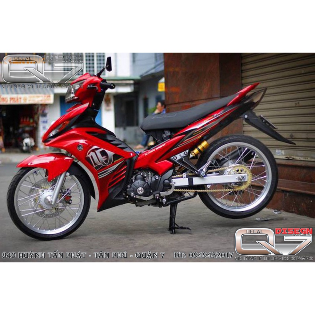 TEM RỜI EXCITER 2011 LC ĐỎ ĐEN