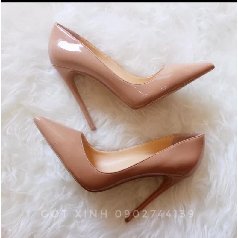 Giày Cao Gót Mũi Nhọn Êm Chân