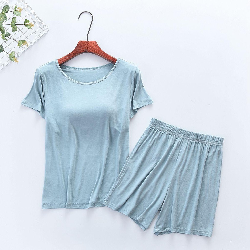 [SẴN HÀNG] - Đồ bộ ngủ cotton cao cấp áo cộc tay quần đùi ( Quảng Châu) | BigBuy360 - bigbuy360.vn