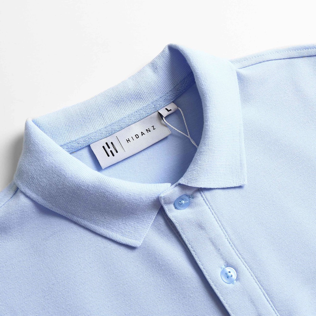 Áo Polo nam cổ bẻ HIDANZ vải cotton thoáng mát,không nhăn,sang trọng-lịch lãm Mix Xanh Hồng Pastel form Slim Fit-PL.PH01 | BigBuy360 - bigbuy360.vn