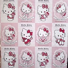 3m decal dán tường mèo kitty