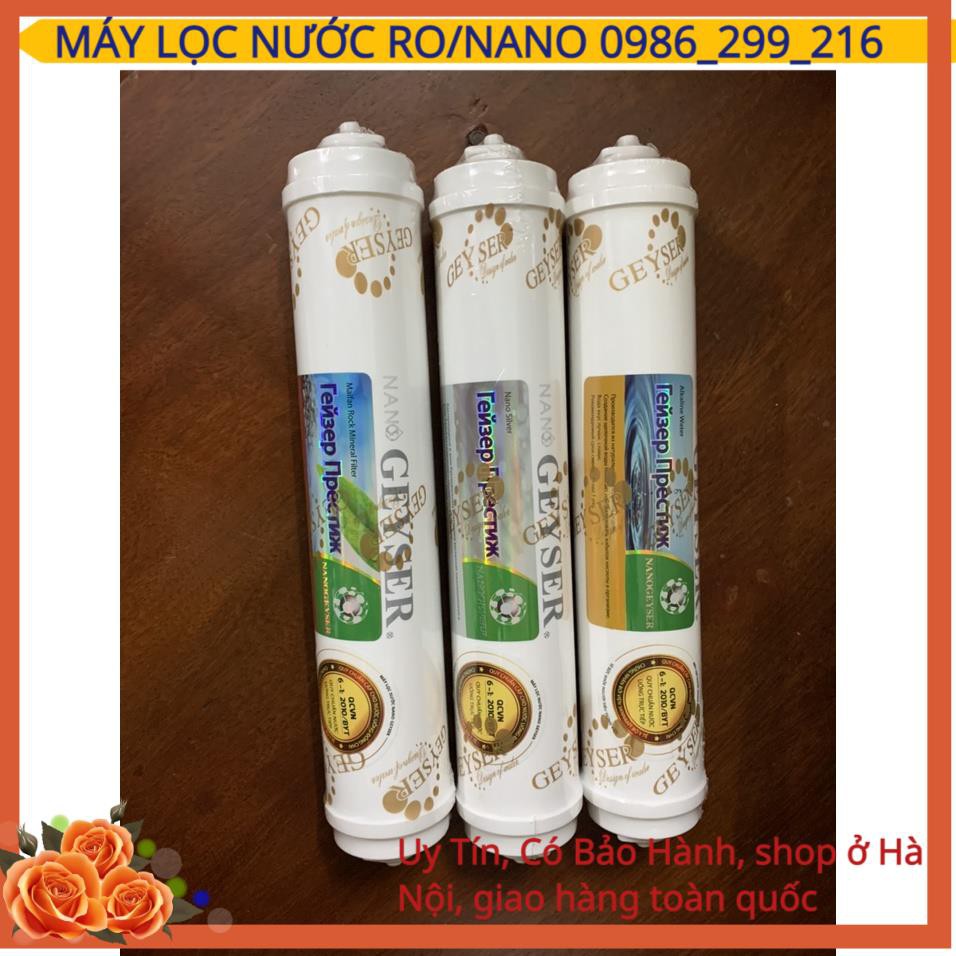 Combo Lõi 45678 Dành Cho Máy Lọc Nước NanoGeyser, Tất Cả Máy Lọc Nước
