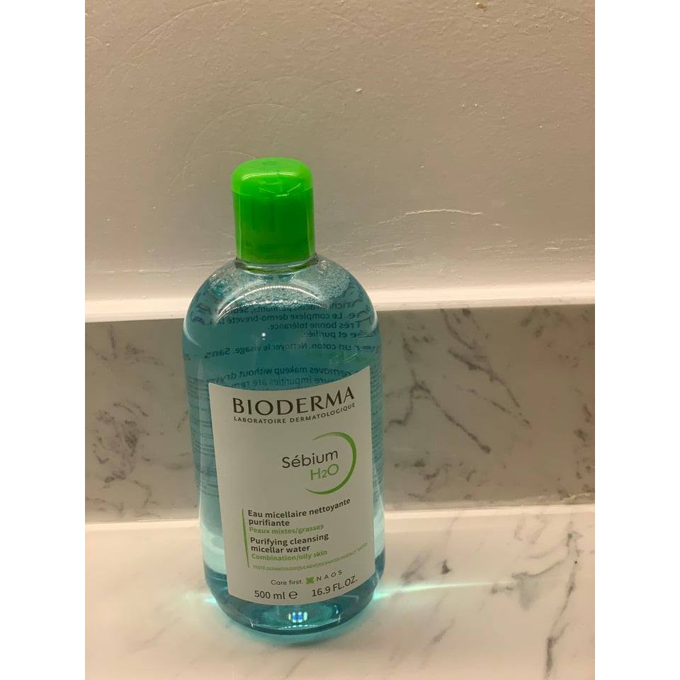 Nước Tẩy Trang Bioderma H2O dịu nhẹ phù hợp với mọi loại da