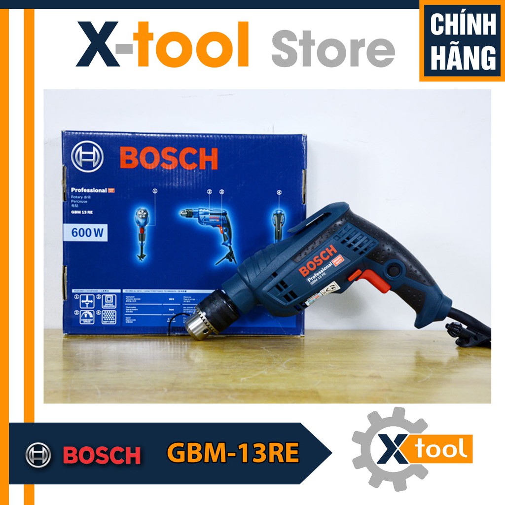 Máy Khoan Bosch GBM 13RE (600W-13MM)