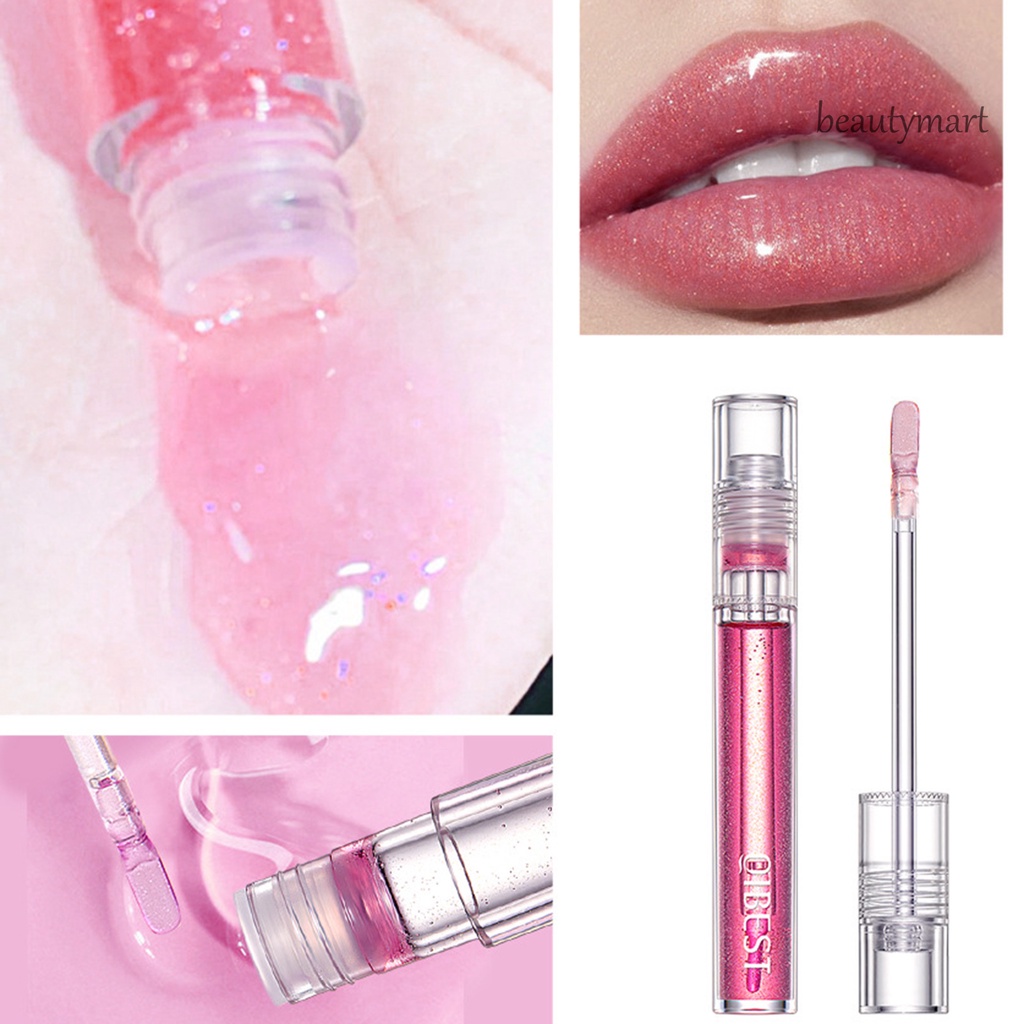 [Hàng mới về] Son bóng dạng lỏng trong suốt dưỡng ẩm lâu trôi dành cho nữ