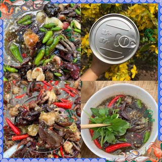 [ Sản Phẩm Sạch Nhà Làm ] Ba khía trộn sẵn đóng lon pet 600g