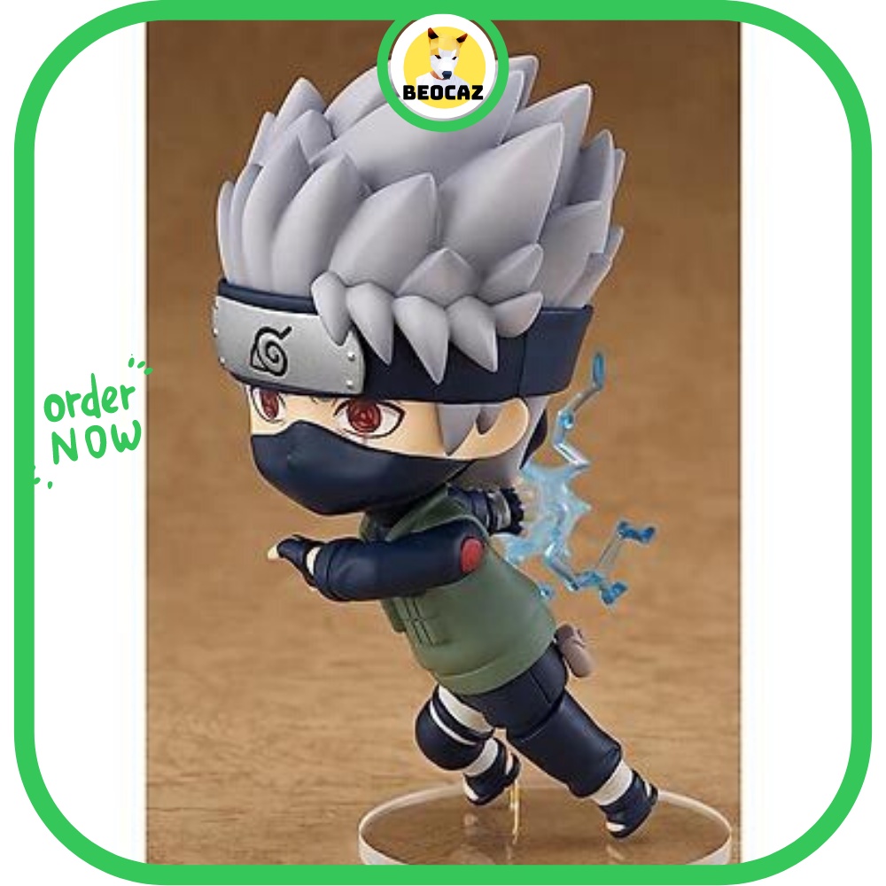 [Ship Hỏa Tốc][Full Box] Mô hình chibi Hatake Kakashi dễ thương 724 kèm phụ kiện bền màu nhựa an toàn Naruto