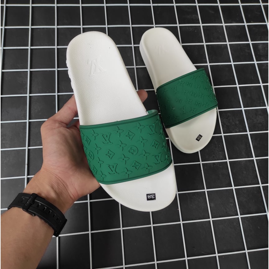 🔥HÀNG CAO CẤP🔥Dép Louis Vuitton,Dép nam HOTTREND quai ngang cao su non siêu êm