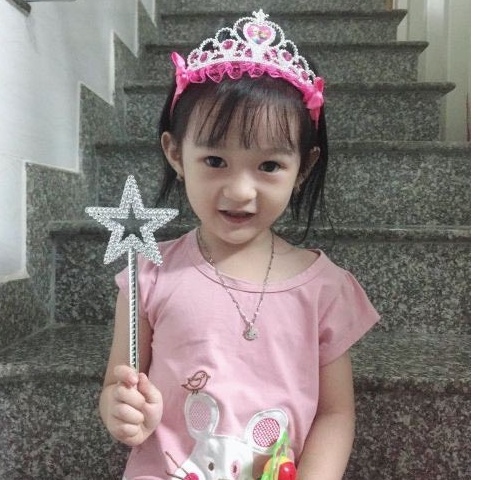 Vương Miện Elsa, Anna, Cài Tóc Hình Công Chúa Cho Bé Dễ Thương, Chất Đẹp Đính Đá