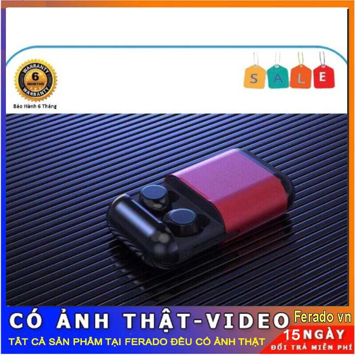 Tai Nghe Bluetooth 2 Tai Không Dây K2 (Tích Hợp Pin Dự Phòng 450mAh)