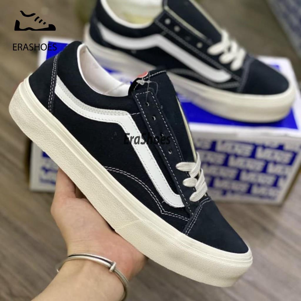 ( Ảnh chụp tại Shop) Vans vault Old Skool Bản Chuẩn 11Trung [Vault-Da lộn]