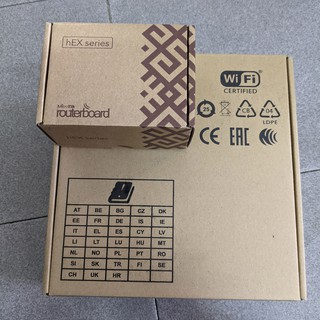 Combo router cân bằng tải Mikrotik RB750Gr3 + wifi chuyên dụng Aruba 225