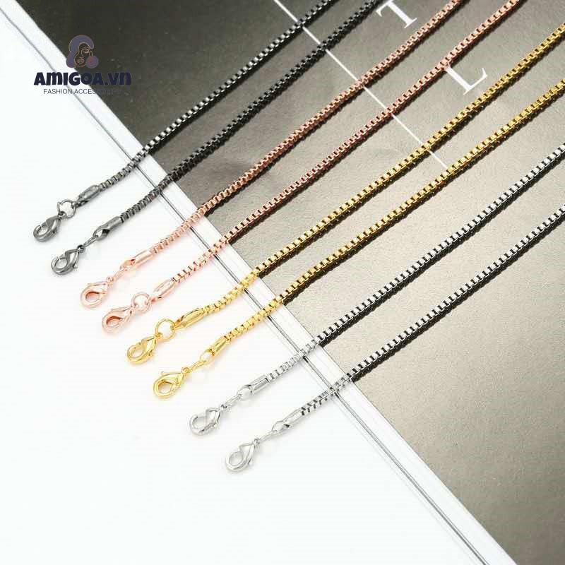 Dây Xích Kim Loại Đeo Mắt Kính Chống Trượt Tùy Chỉnh Tiện Dụng
