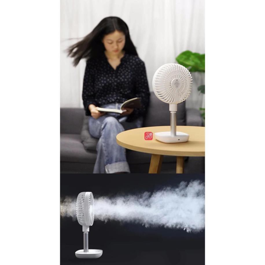 Quạt mini tích điện Yoobao Y- F1 pin siêu bền dùng thoải mái 3 ngày liền với 4 cấp ( Pin siêu khủng 10000mAh cho thời gi