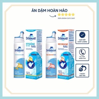 {MẪU MỚI} Xịt muối biển Sterimar cam 100ml - hàng nội địa Pháp