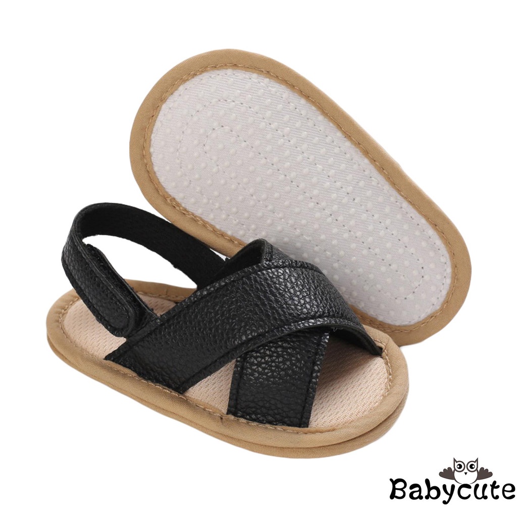 Xăng đan Quai Chéo Chống Trượt 5 Màu Thời Trang Mùa Hè Cho Bé