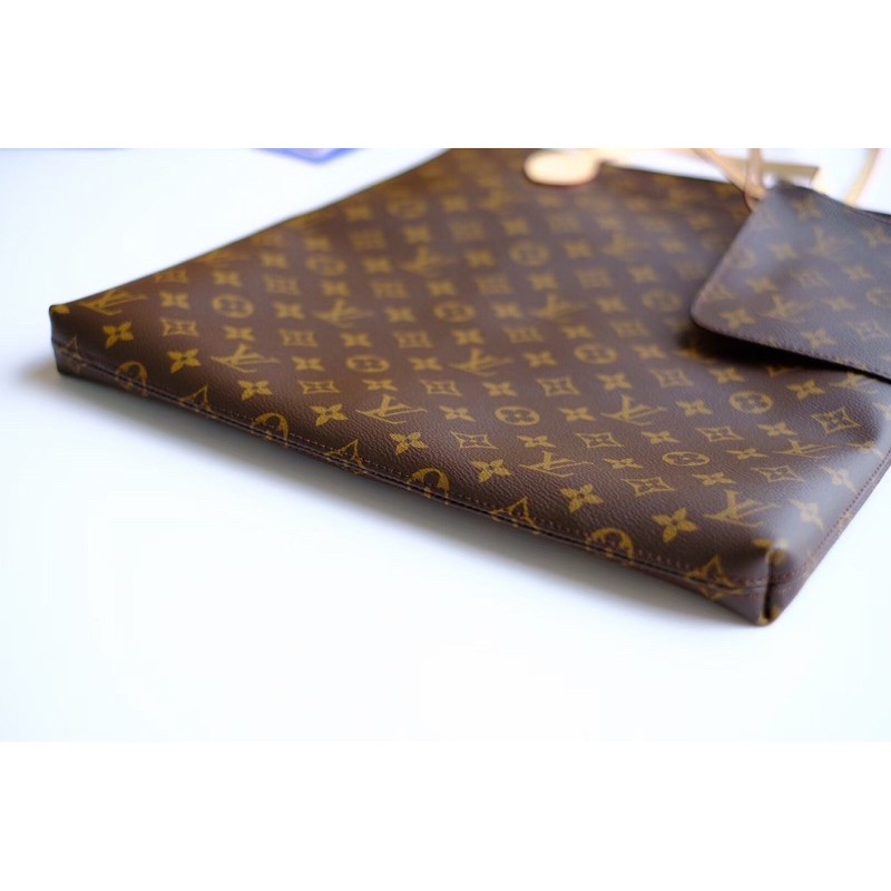 Túi xách nữ da thật cao cấp Louis Vuitton LV Carry It Monogram Reverse hàng 1-1 vip kèm ví mini