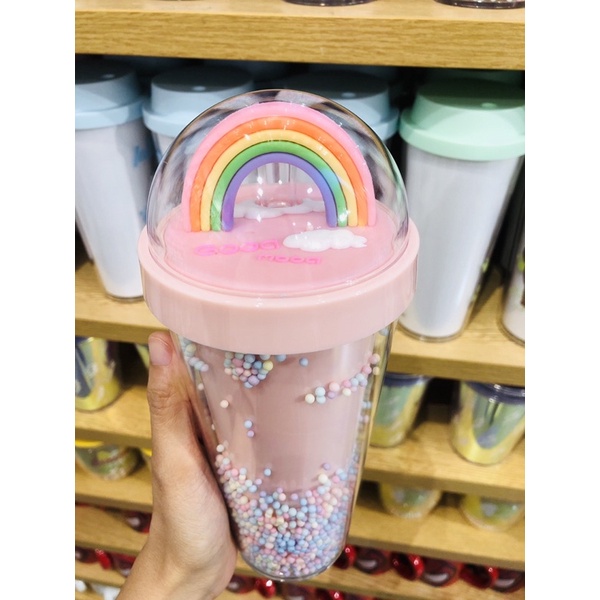 Ly hình cầu vồng cute