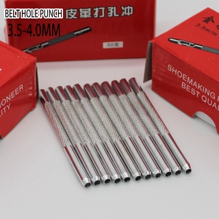 Da đấm móng tay đấm đai thiết bị đấm đai đấm kim thắt lưng đấm dụng cụ lỗ tròn 3.5-4mm