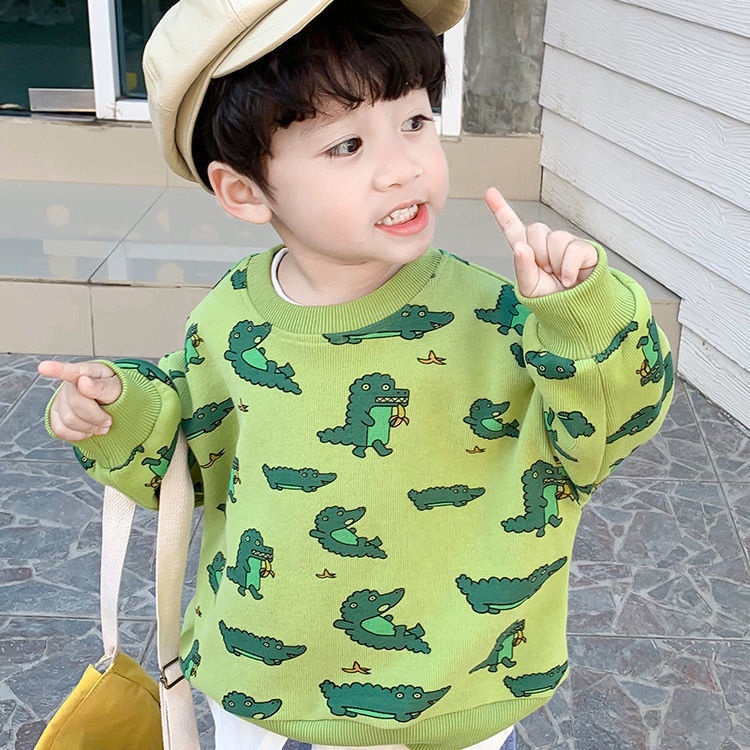 Hàng Có Sẵn & Miễn Phí Giao Hàng Áo Sweater Chui Đầu Dáng Dài Cho Bé Trai Bé Gái