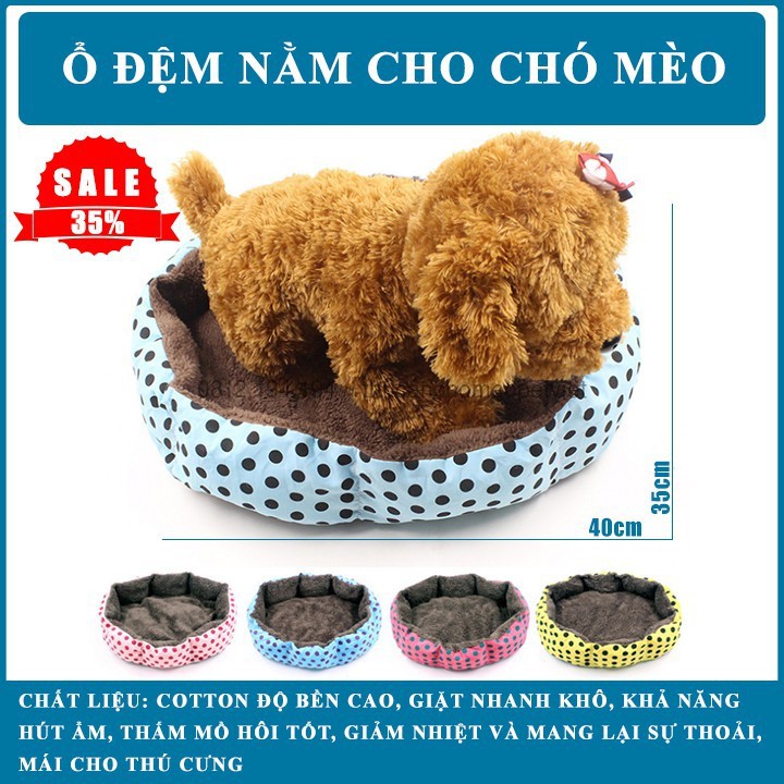 Ổ Đệm Cho Chó Mèo Thú Cưng - ĐT0102