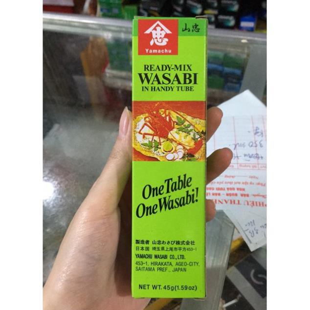 Mù Tạt Wasabi Xanh Tuýp 45g