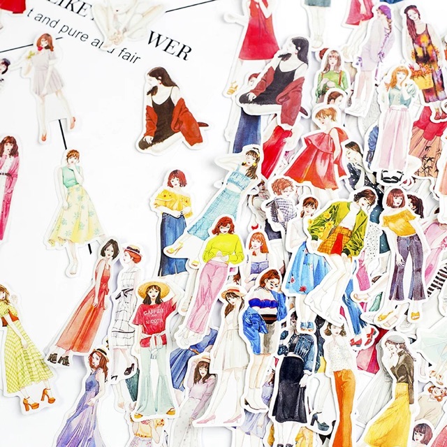 Stickers tách từ các set lớn  17-25pcs/set