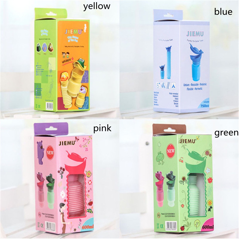 KUNHEV Bình Đi Vệ Sinh Khẩn Cấp 750ml Có Thể Gấp Gọn Linh Hoạt Tiện Dụng Mang Theo Du Lịch Cắm Trại