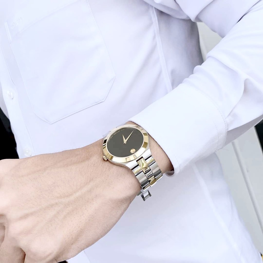 Đồng hồ nam Thụy Sỹ Movado 0607443 Juro Demi Gold