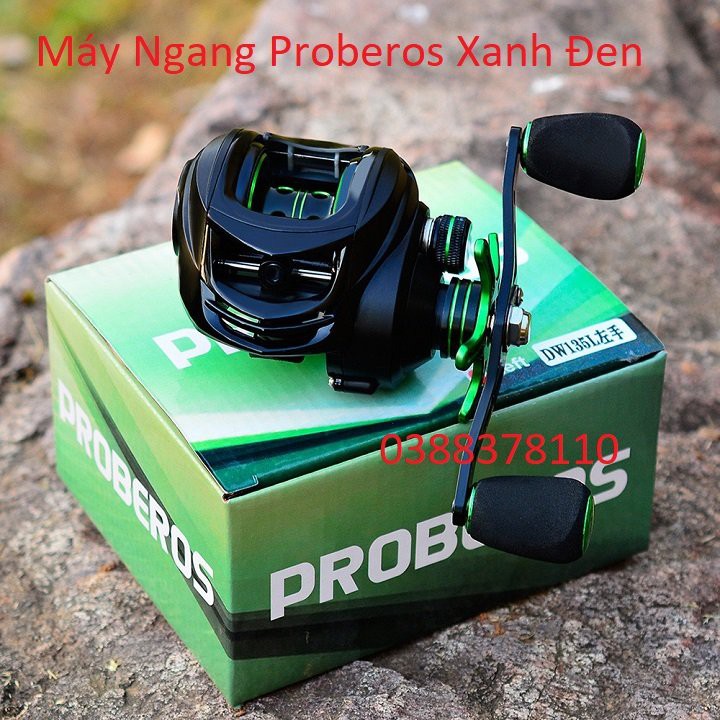 Máy Ngang Câu Lure Proberos Xanh Đen - MN 3