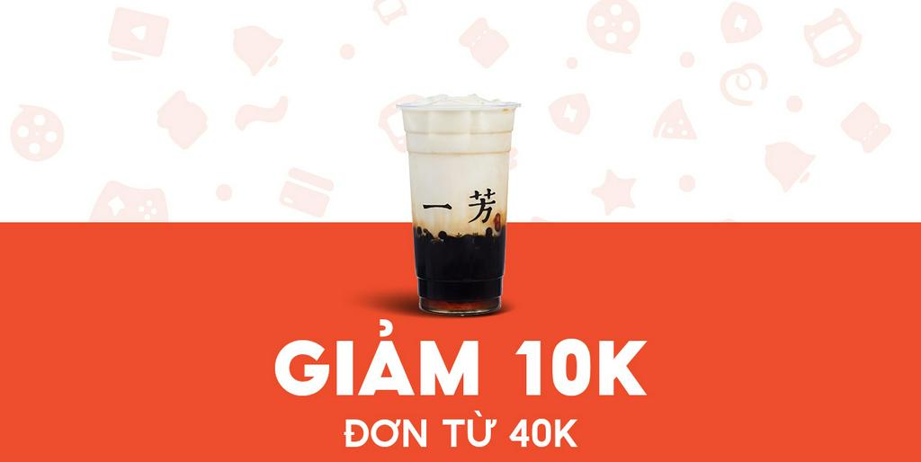 - YIFANG TEA - Giảm 10K cho Sữa Tươi Trân Châu Đường Đen