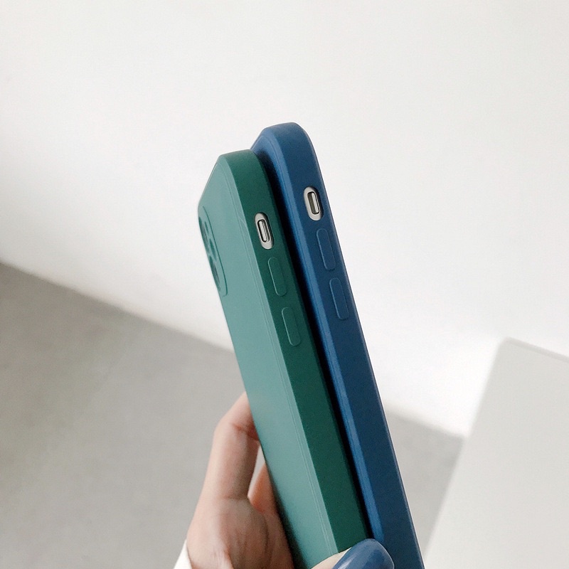 Ốp điện thoại TPU màu trơn thời trang cho 12ProMax 11/11 Promax  X XR XS MAX 7P 8P