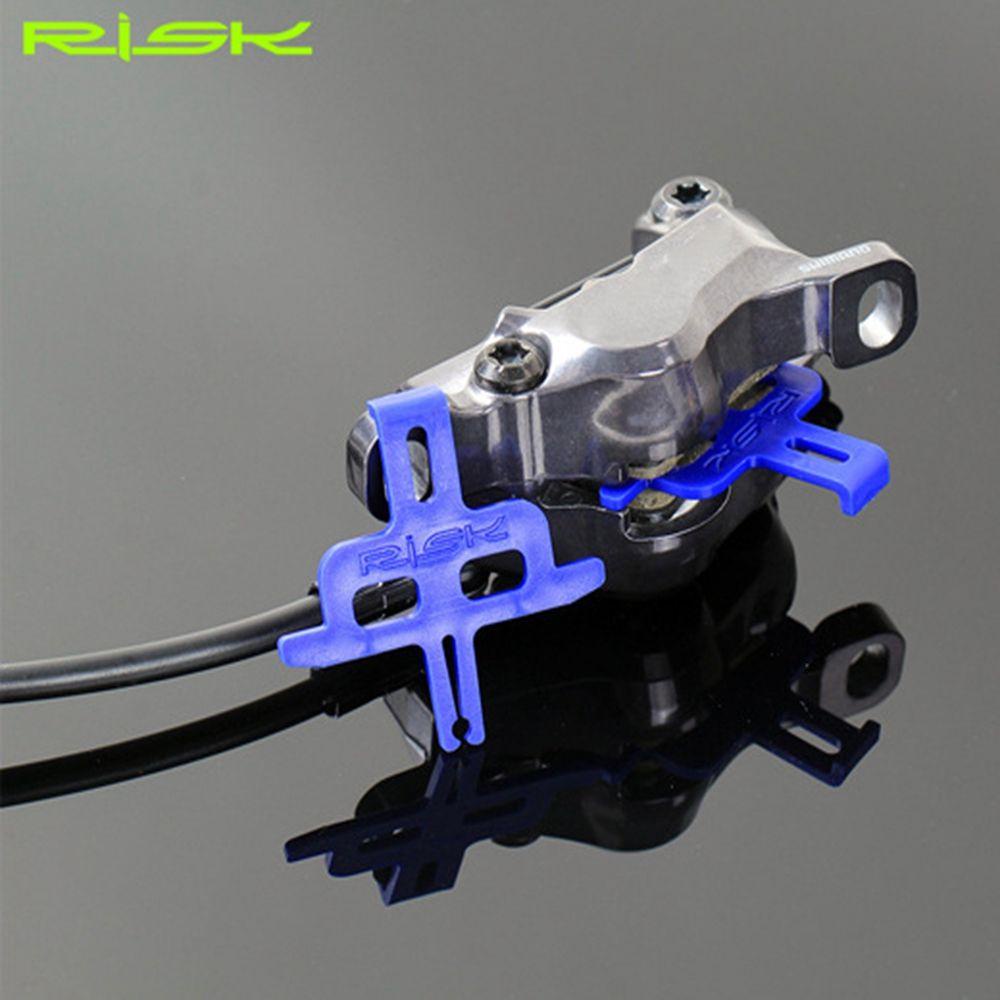 MUVAKO Set 10 Đệm Phanh Xe Đạp MTB Bằng Nhựa Màu Đỏ