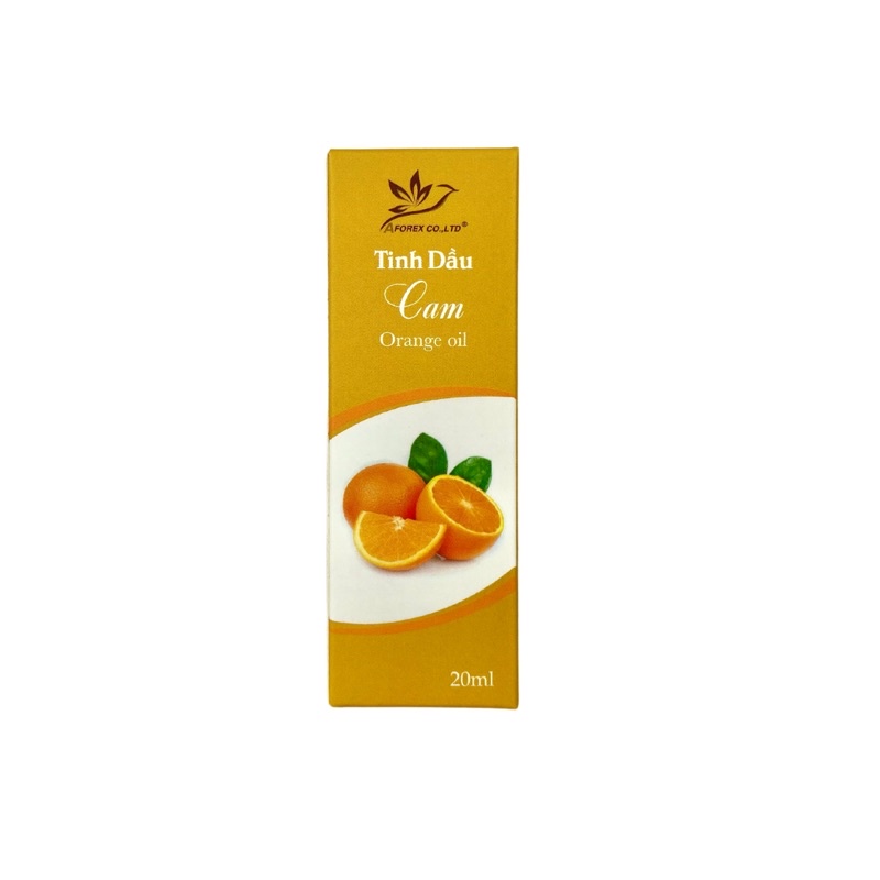 Tinh dầu Aforex hương Vỏ Cam Orange dung tích 20ml làm thơm phòng, thư giãn tinh thần