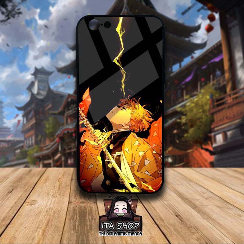 Ốp lưng Kimetsu No Yaiba - Zenitsu - Ốp Lưng Anime  Iphone 5s 6 6s 6s+ 7+8+ X Xs Xr 11 11 pro max 12 12 pro max