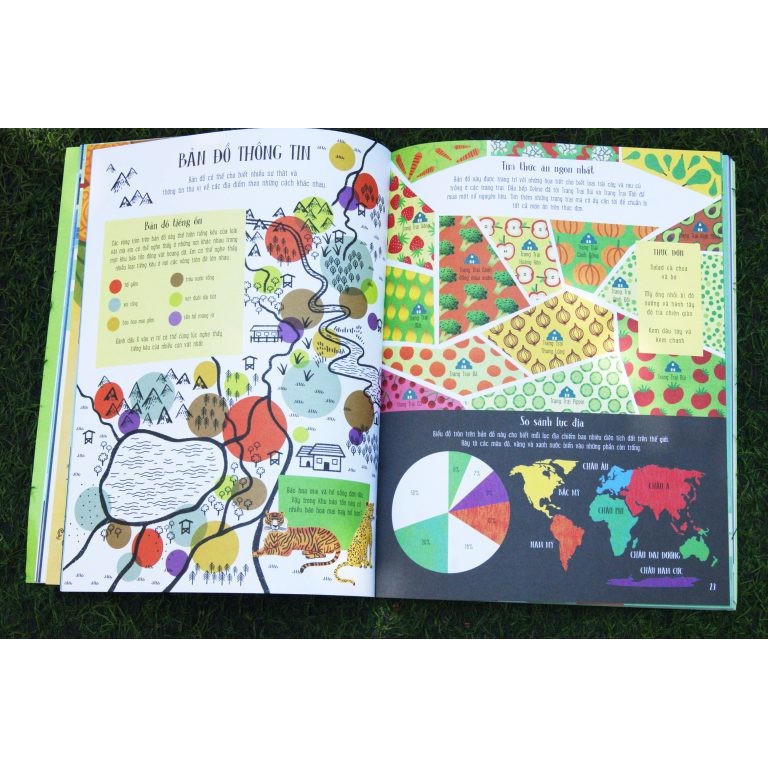 Sách - Trò chơi phát triển tư duy - Bản Đồ Bí Ẩn - Maps Activity Book