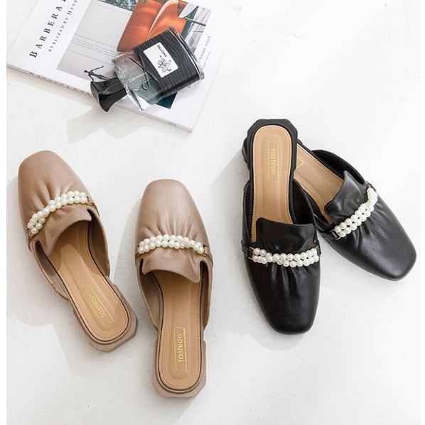 [Loại 1]Dép Sục Đi Mưa Quai Ngọc , Sục Nữ Thời Trang Đi Biển Ulzzang Chống Trơn Trượt SN04
