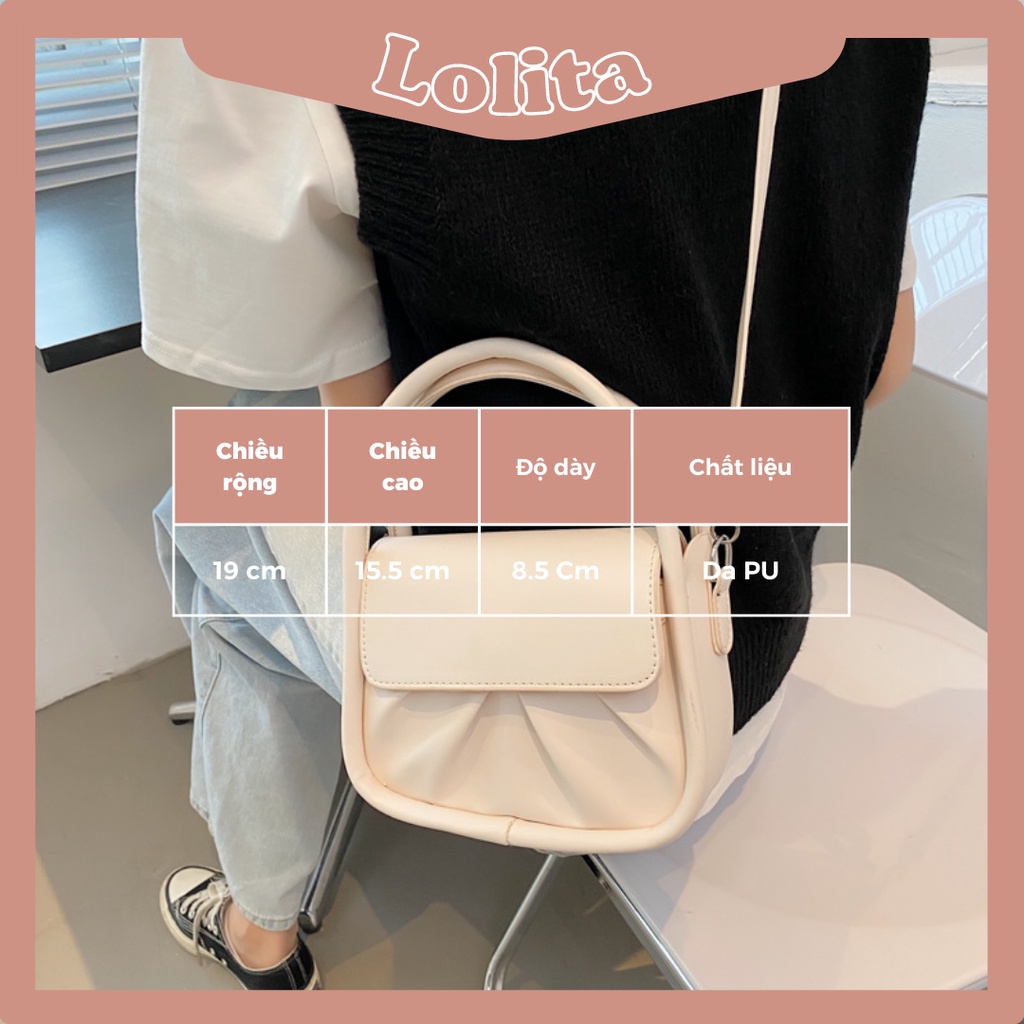 Túi xách nữ đeo chéo cầm tay LOLITA da pu