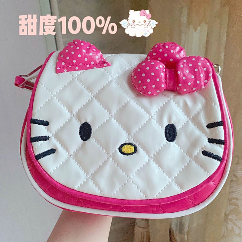 Mp. Bộ đồ dùng trong Studio🇰🇷Túi Tote họa tiết Hello Kitty đáng yêu cho bé