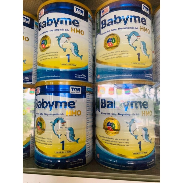 Sữa Babyme số 1 loại 900g cho bé từ 0 - 1 tuổi
