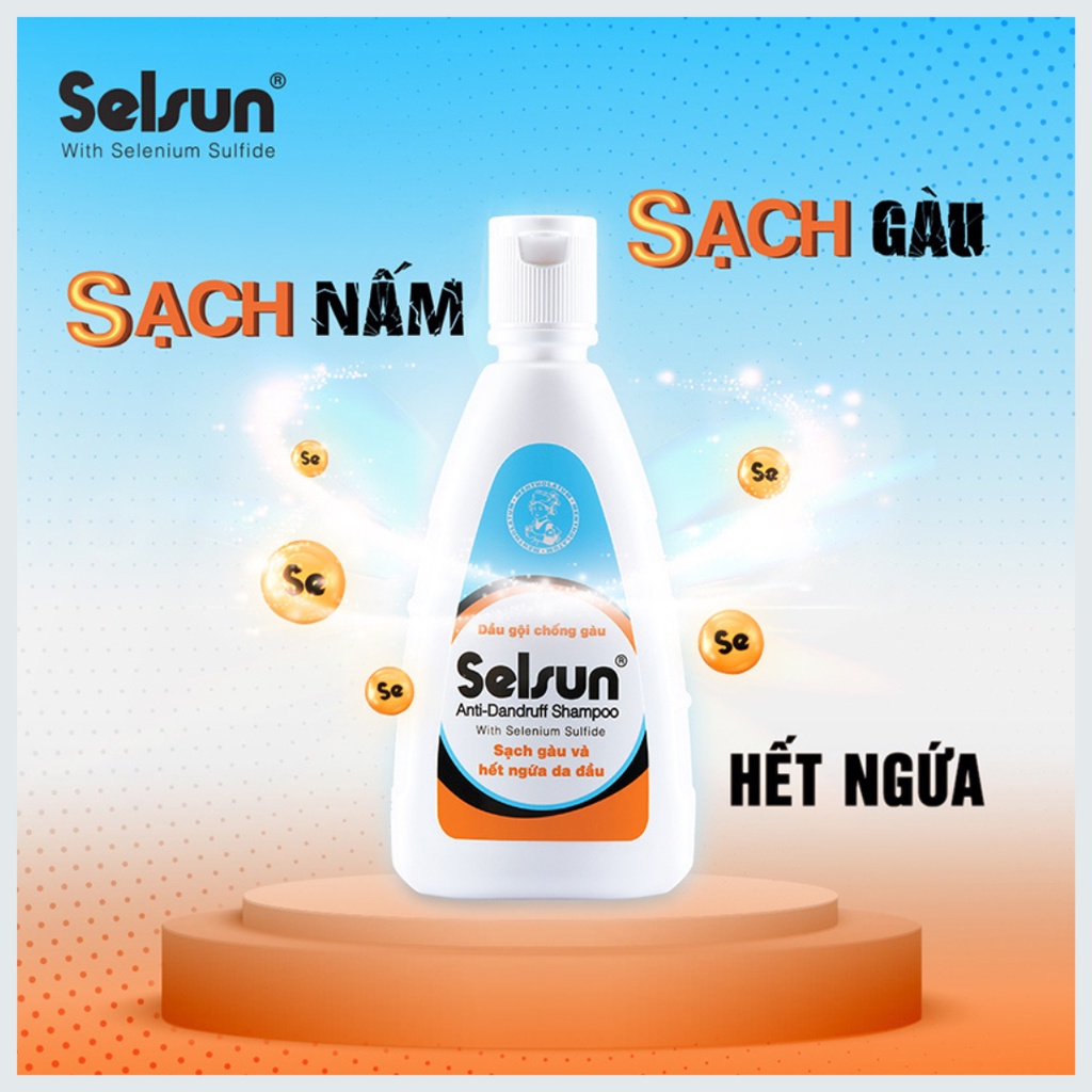 [Gói] Dầu gội sạch gàu Selsun 5ml
