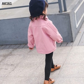 Áo khoác dạ cho bé gái