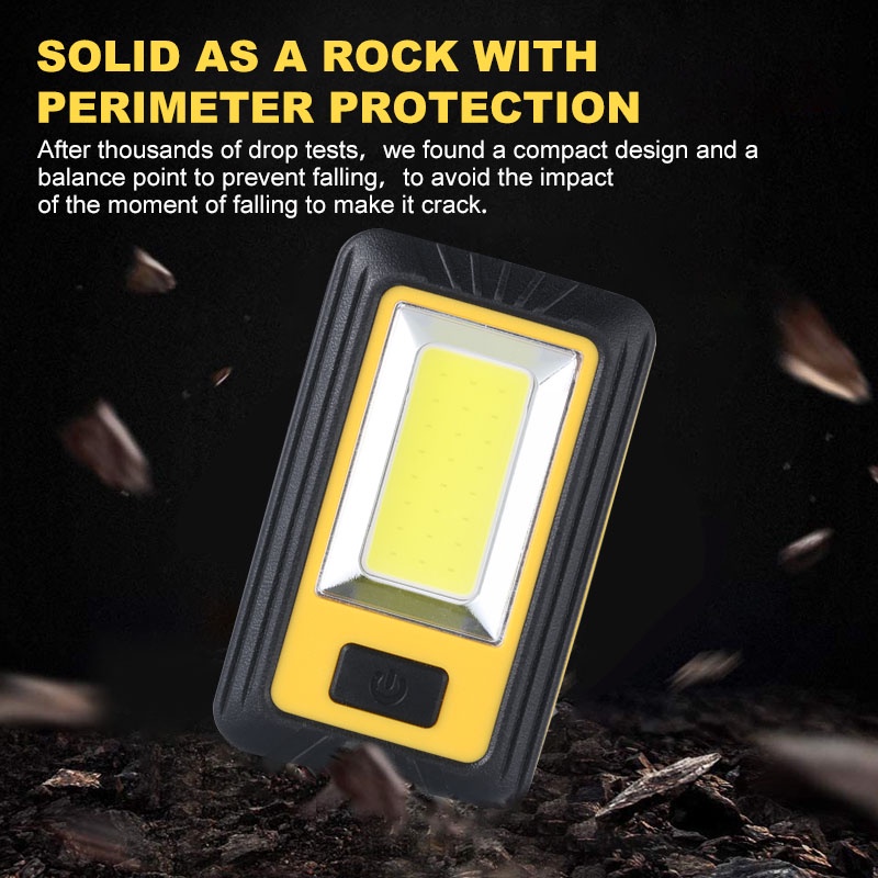 Đèn Led COB Hít Nam Châm Chống Nước 3 Chế Độ Sáng Tiện Dụng Cho Sửa Chữa Xe Hơi