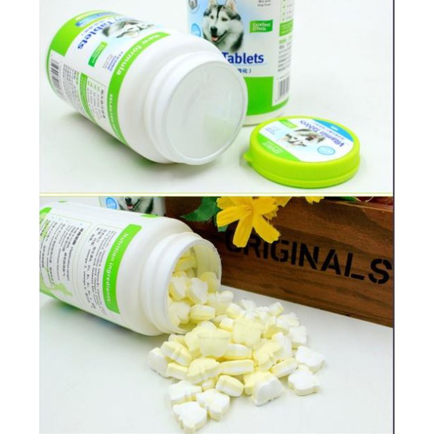 Lẻ 1 Viên SIPRIT bổ sung dinh dưỡng Canxi / đẹp lông da / Vitamin / khoáng cho chó mèo