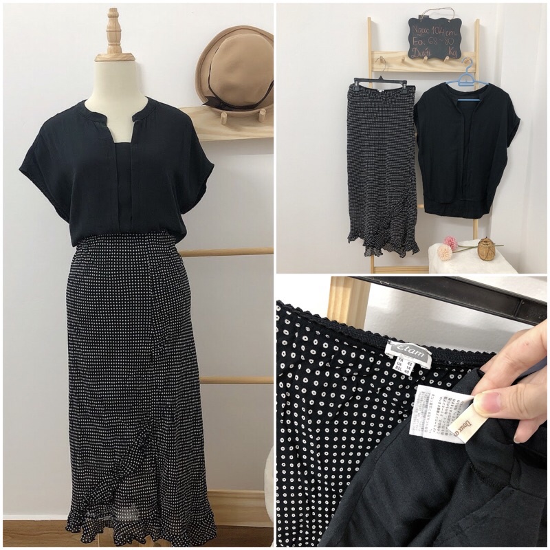 Chân váy 2hand hiệu xinh xắn có BIG SIZE