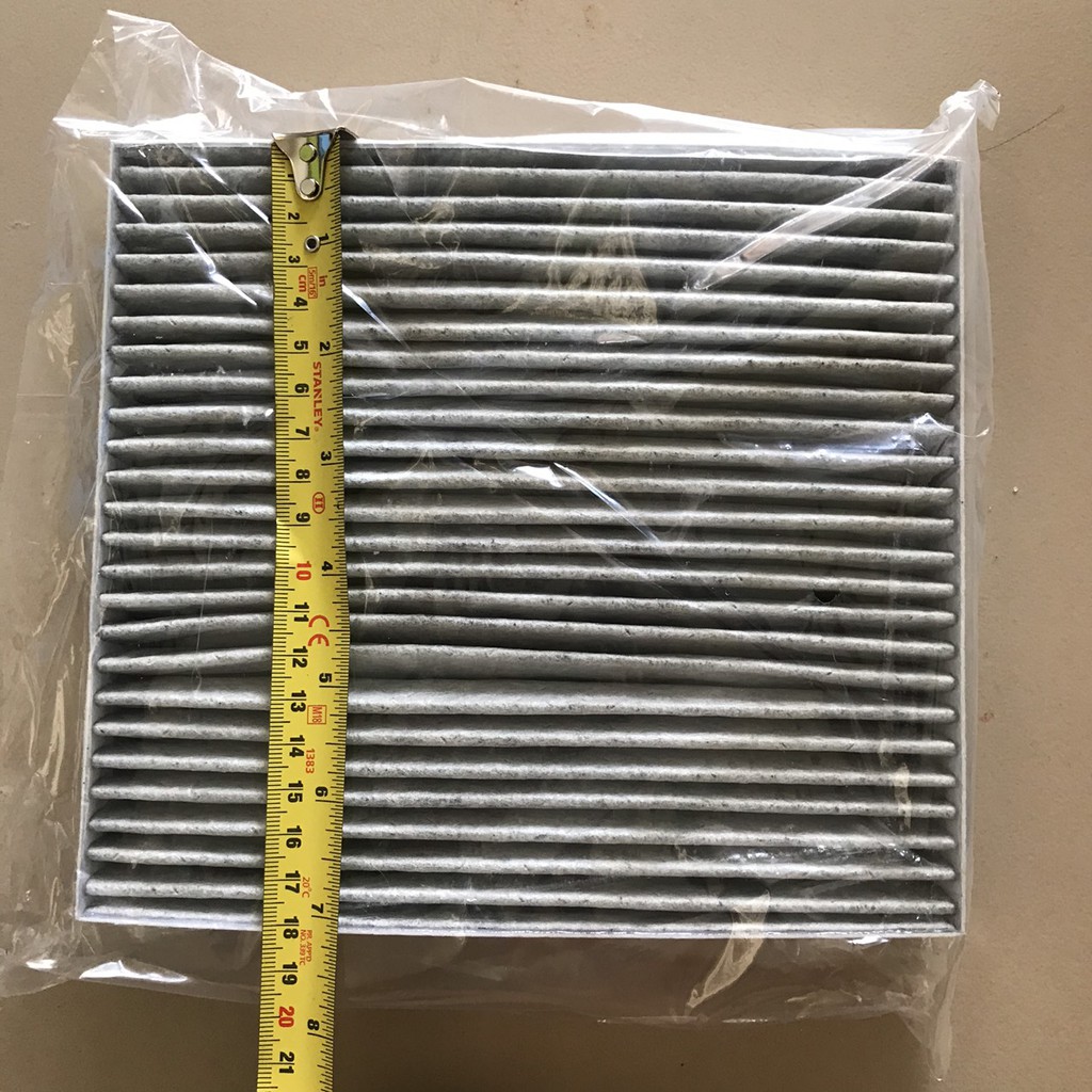 Lọc gió điều hòa (cabin) than hoạt tính cho Suzuki Swift - ngăn bụi mịn PM2.5 và khử mùi. Mã OEM 95861-58M00
