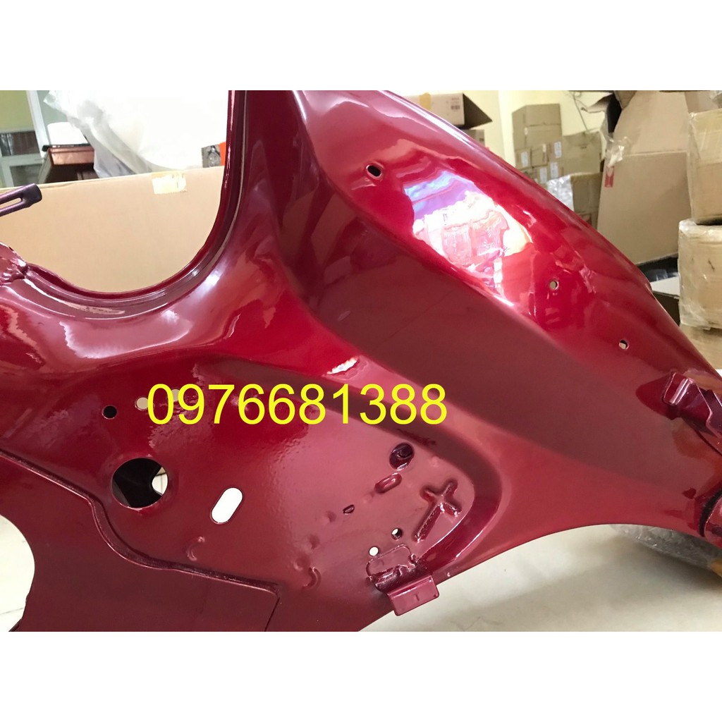 Khung super dream xanh và đỏ chính hãng