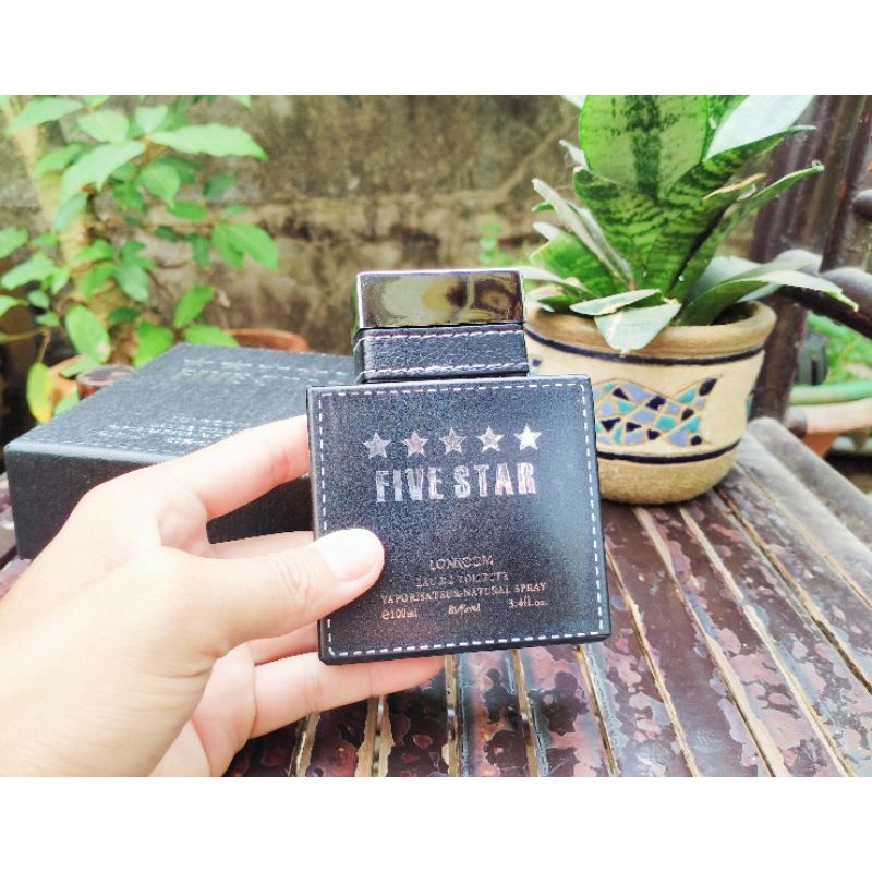 [SIÊU THƠM] Nước hoa nam chính hãng FIVE STAR 5 SAO LONKOOM 100ml mùi hương nam tính mạnh mẽ sang trọng thơm lâu